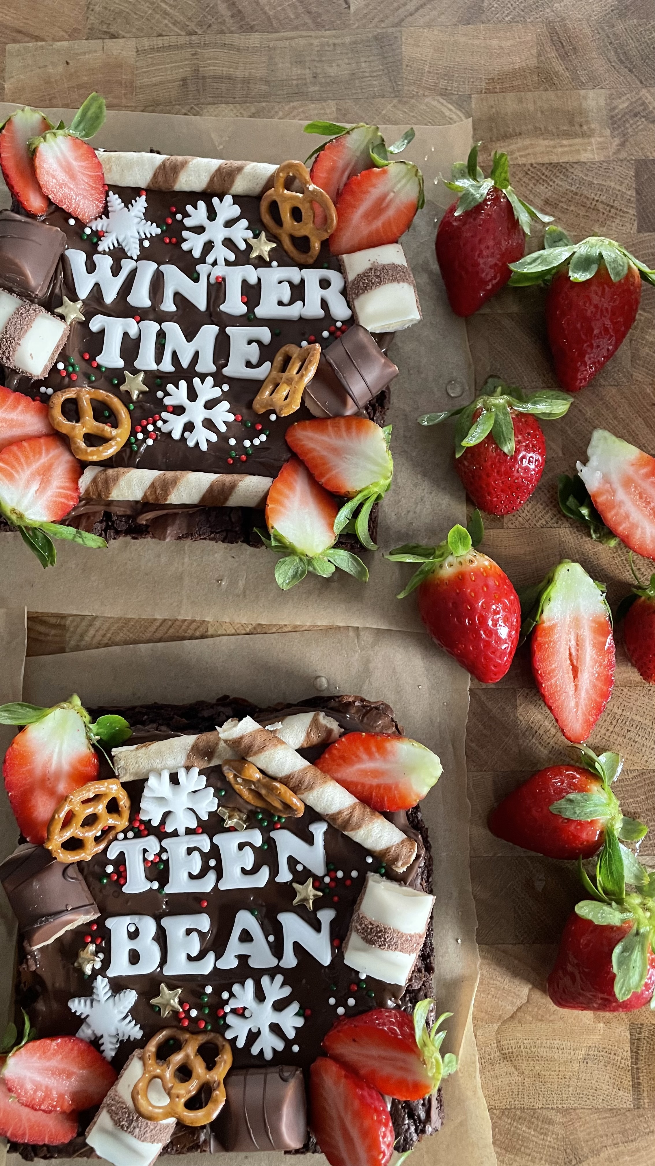 Customized brownies 