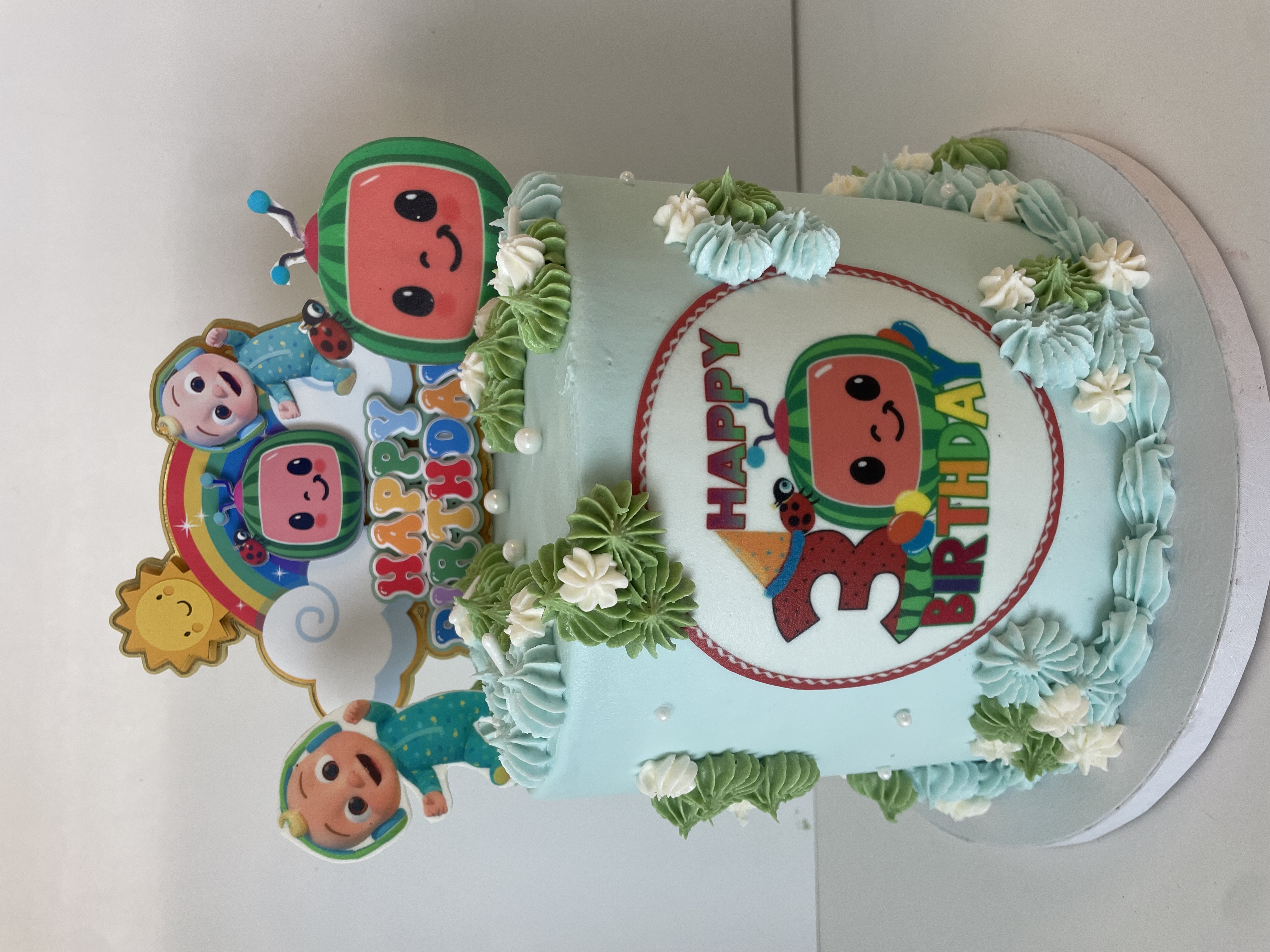 9” custom cake