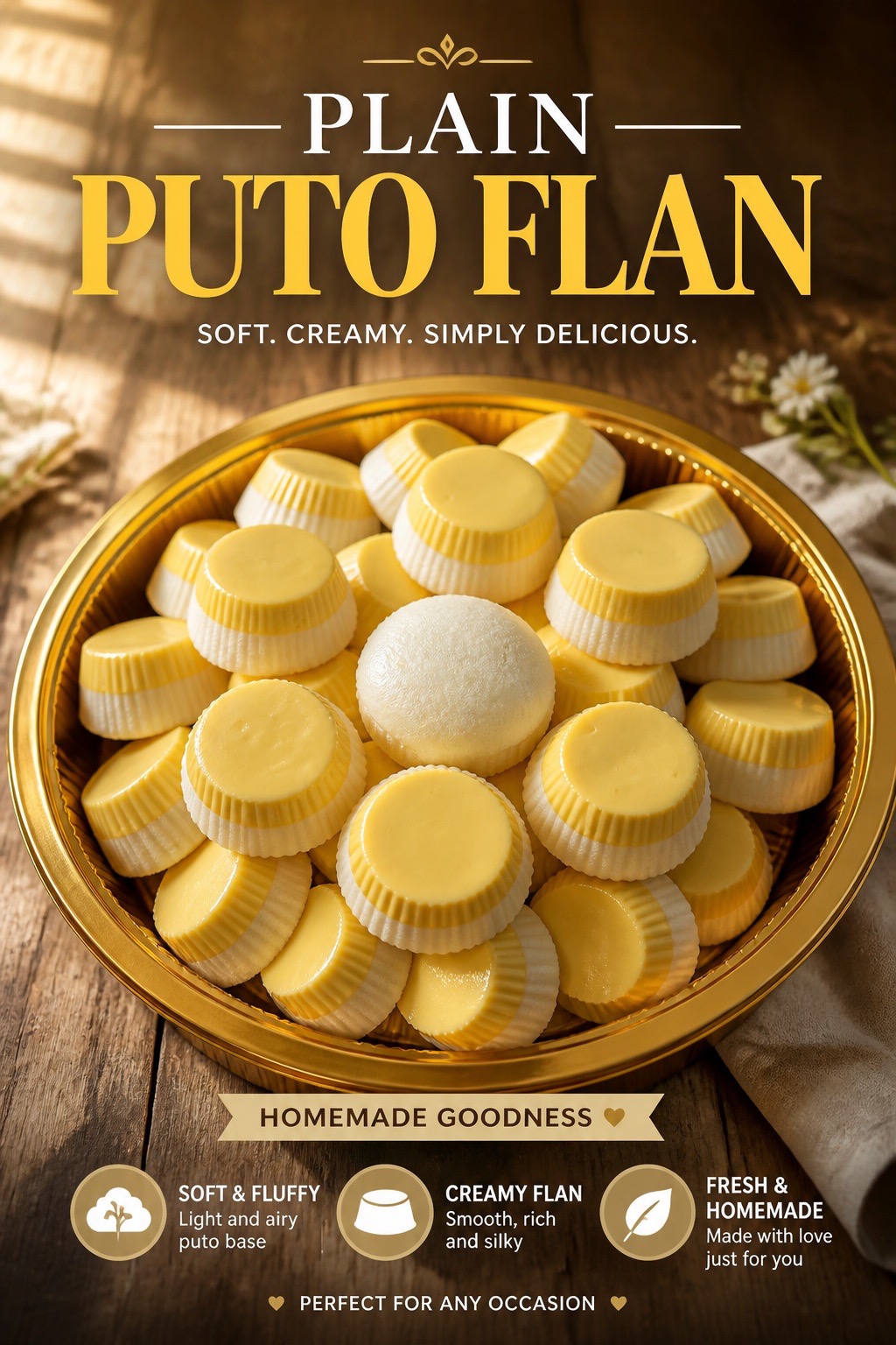 CLASSIC PUTO FLAN 