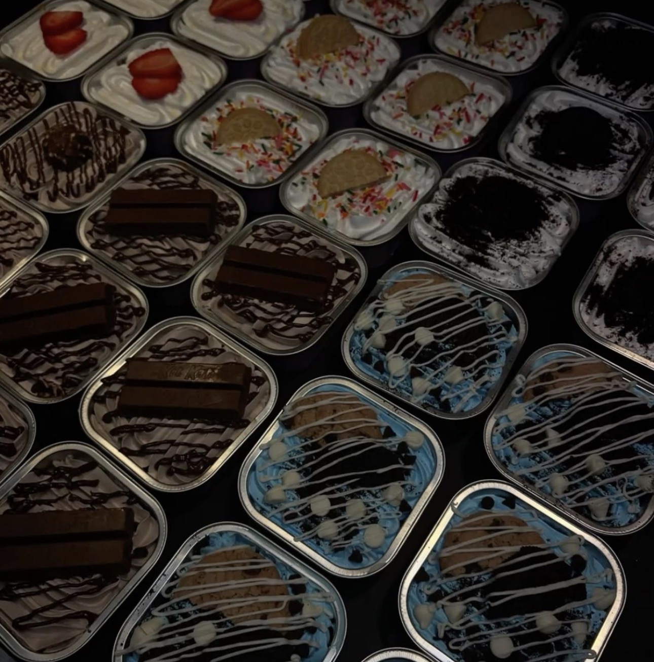 Assorted tres leches 